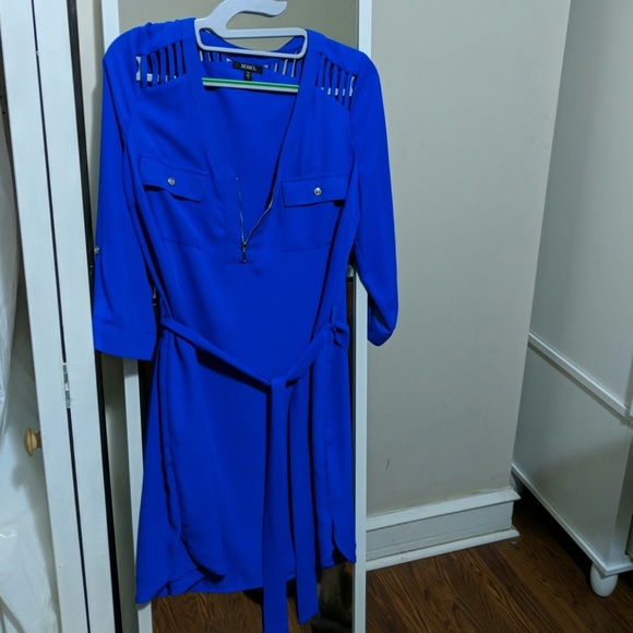 XOXO Dresses & Skirts - 🔴SOLD🔴Gorgeous Cobalt shirt dress